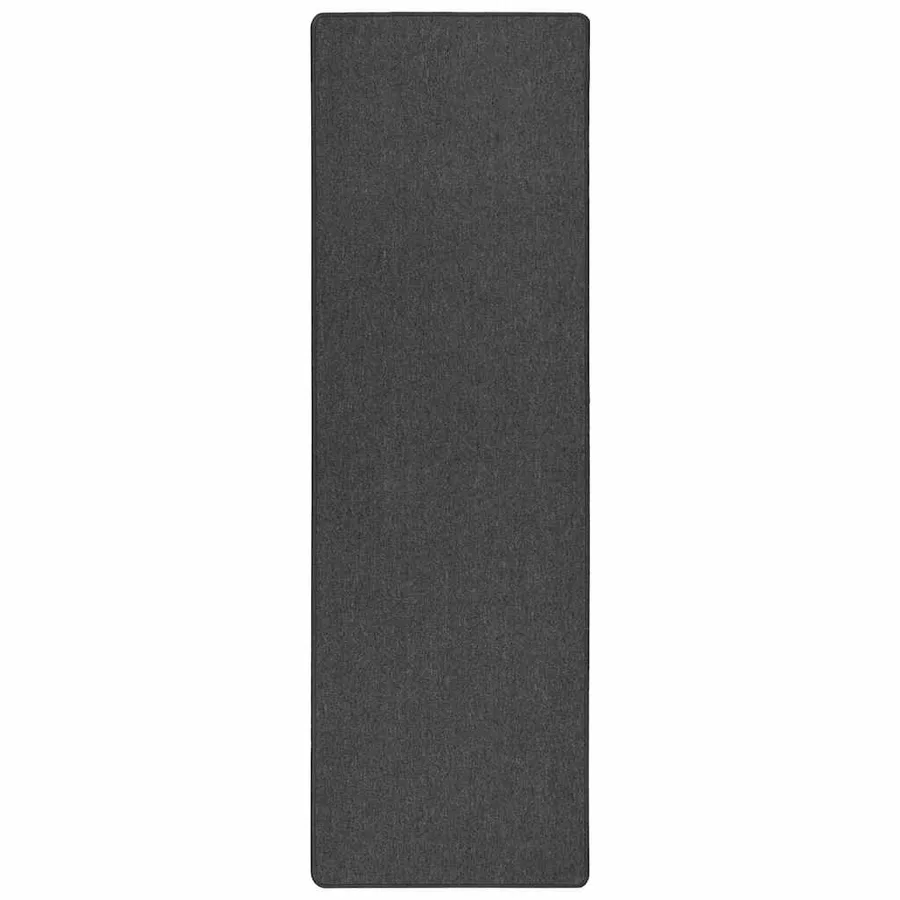 Tapis Couloir Gris foncé 80 x 500 cm 100% Polypropylène - 2