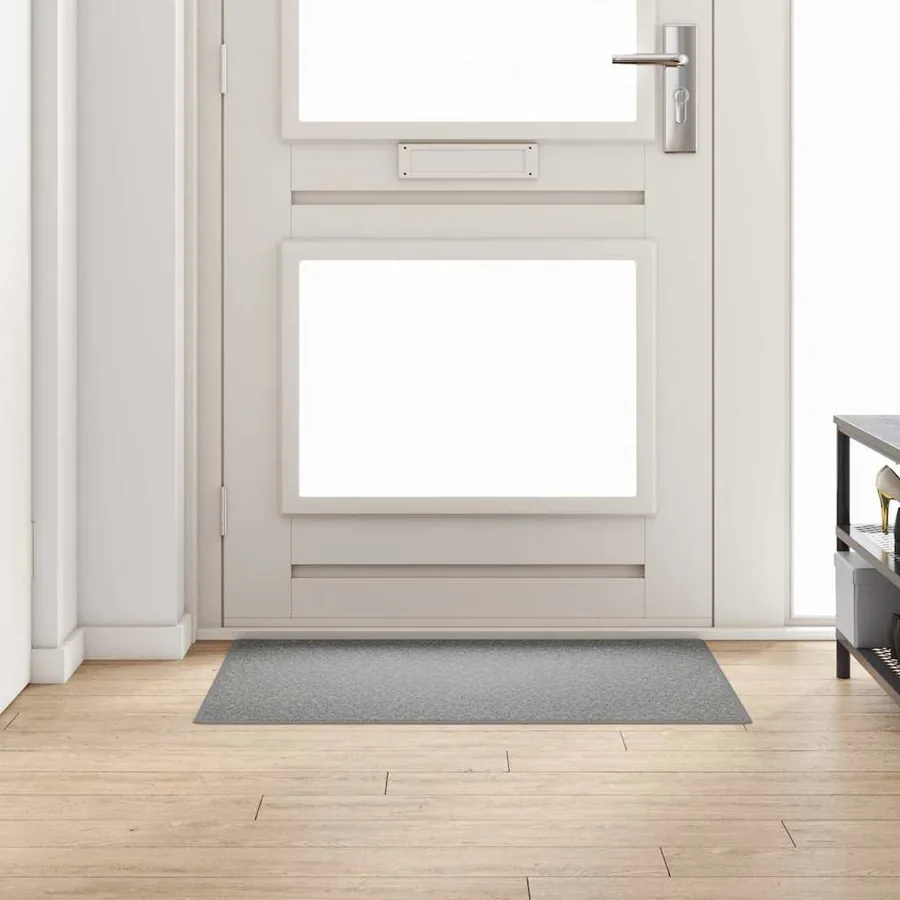 Tapis Couloir Gris clair 100 x 100 cm 100% Polypropylène