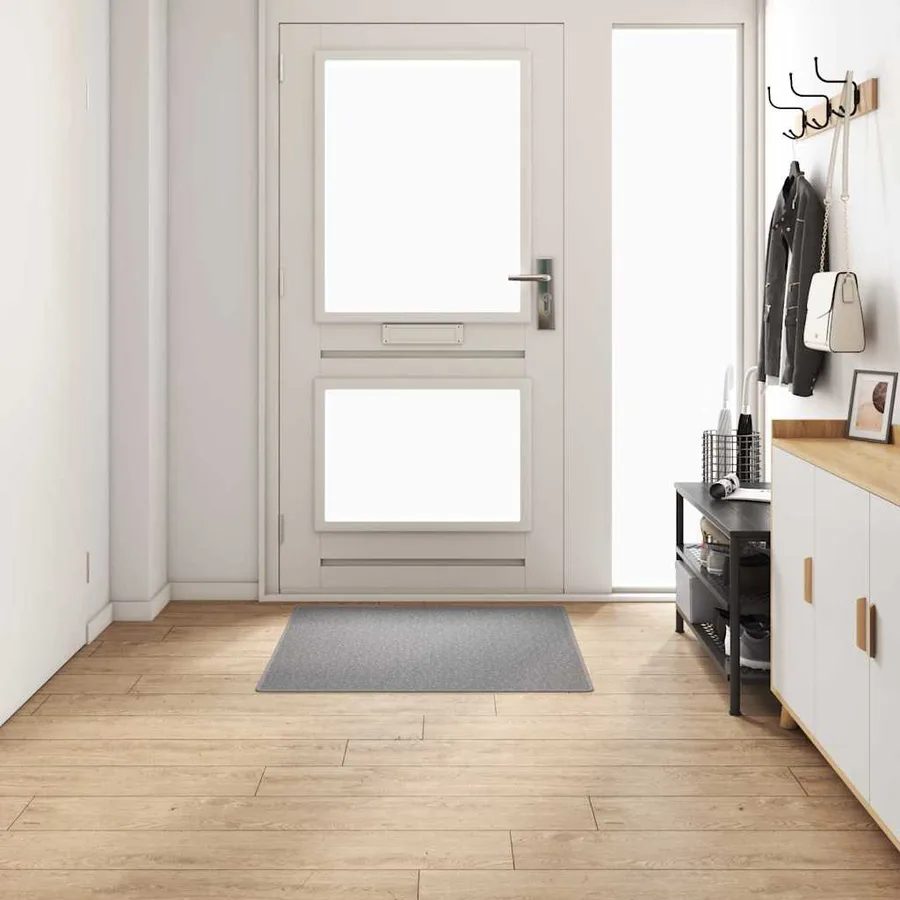 Tapis Couloir Gris clair 100 x 100 cm 100% Polypropylène - 3