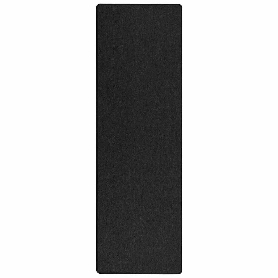 Tapis Couloir Anthracite 80 x 500 cm 100% Polypropylène - 2