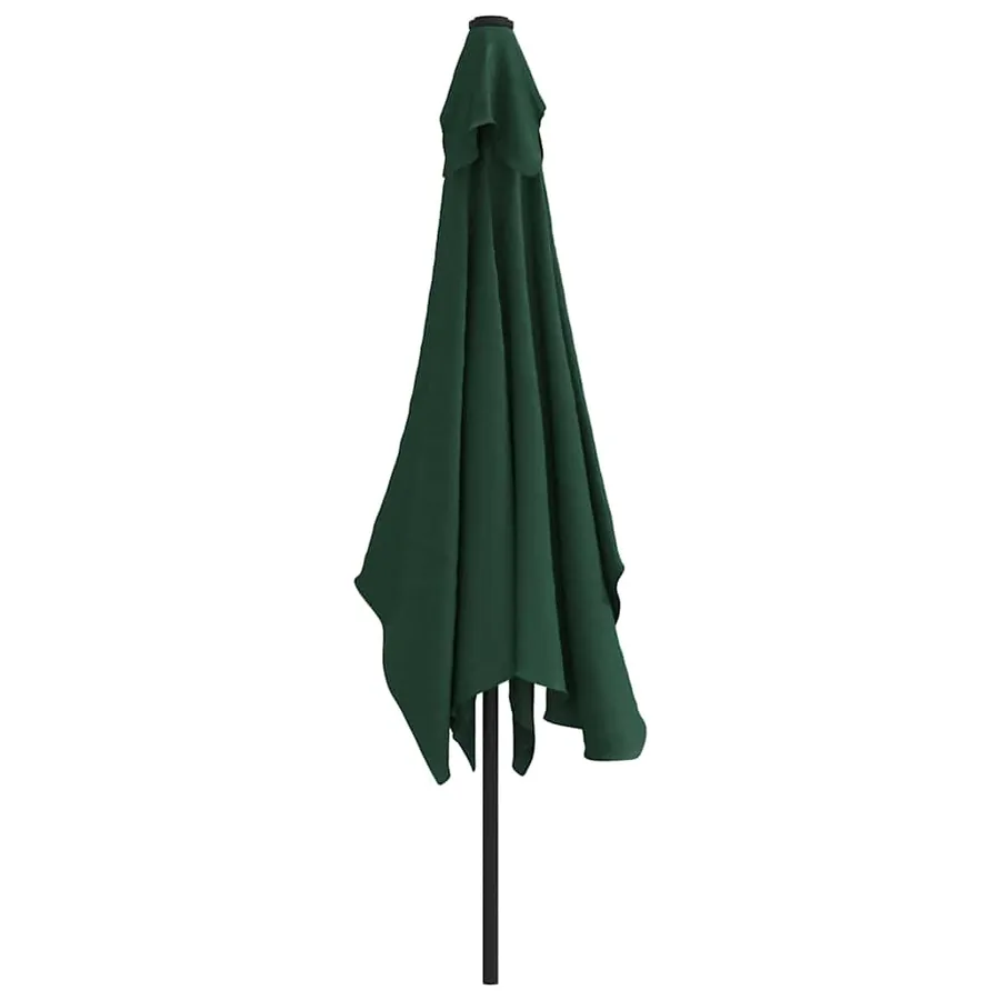 Parasol 200 x 300 cm Vert Rectangulaire - 4