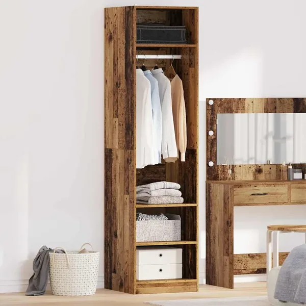 Armoire Bois ancien 50 x 50 x 200 cm Bois d'ingénierie