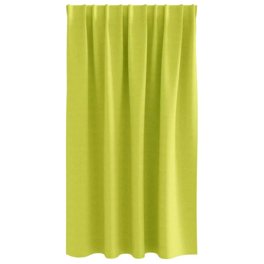 Rideaux occultants avec anneaux 2 pcs Vert 140 x 140 cm - 4