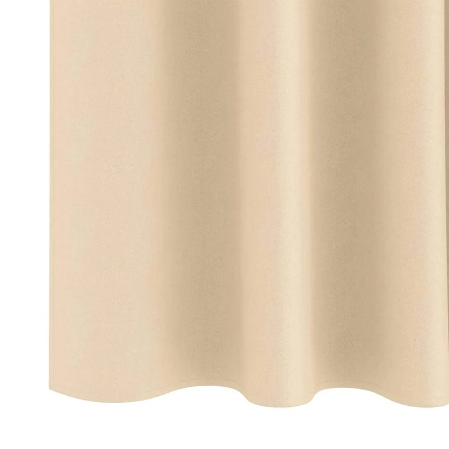 Rideaux occultants avec anneaux 2 pcs Crème 225 x 140 cm - 6