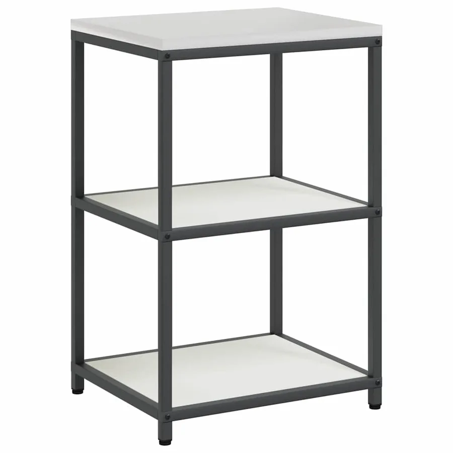 Rangement de cuisine HATTEM Blanc 60 x 50 x 92 cm Acier - 2
