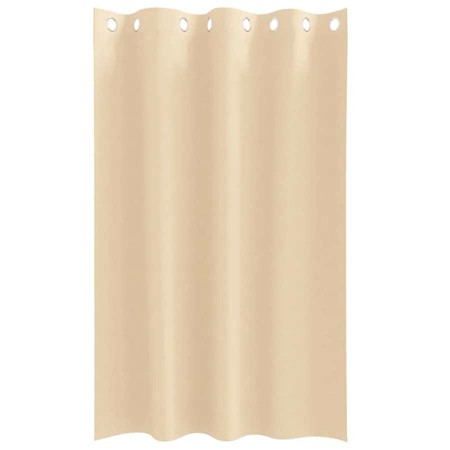 Rideaux occultants avec anneaux 2 pcs Crème 175 x 140 cm - 4