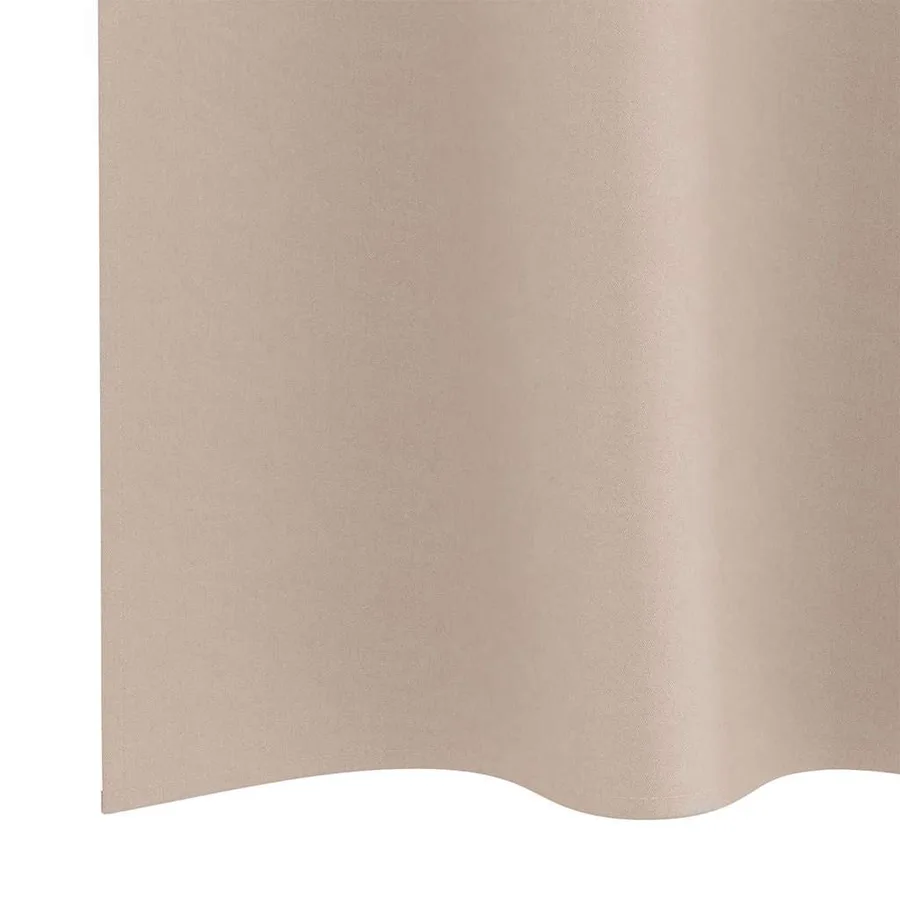 Rideaux occultants avec anneaux 2 pcs Taupe 175 x 140 cm - 6
