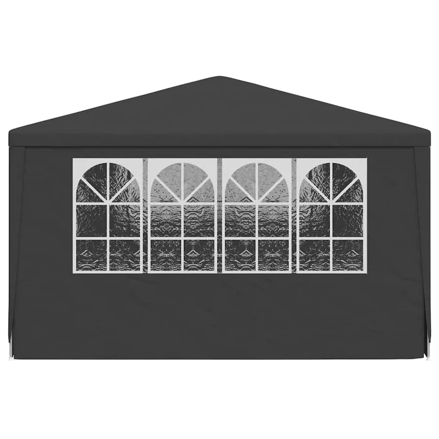 Tente de réception et parois latérales 4x6 m Anthracite 90 g/m² - 5