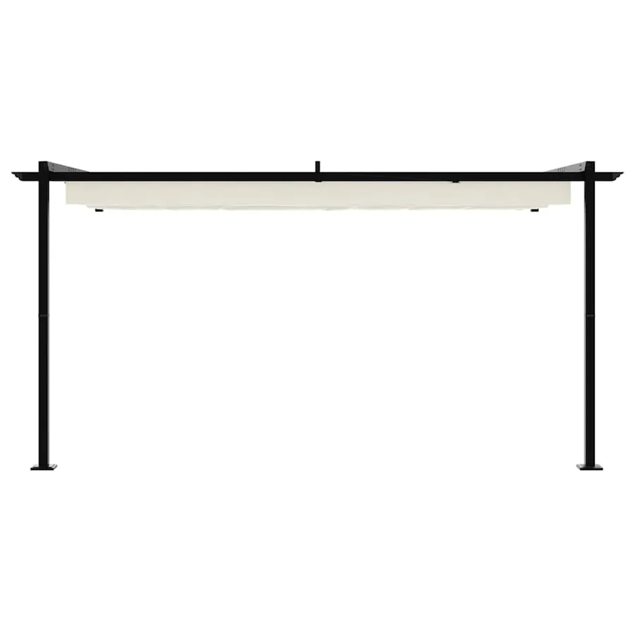 Pavillon 400 x 300 x 200 cm Crème Polyester - 4