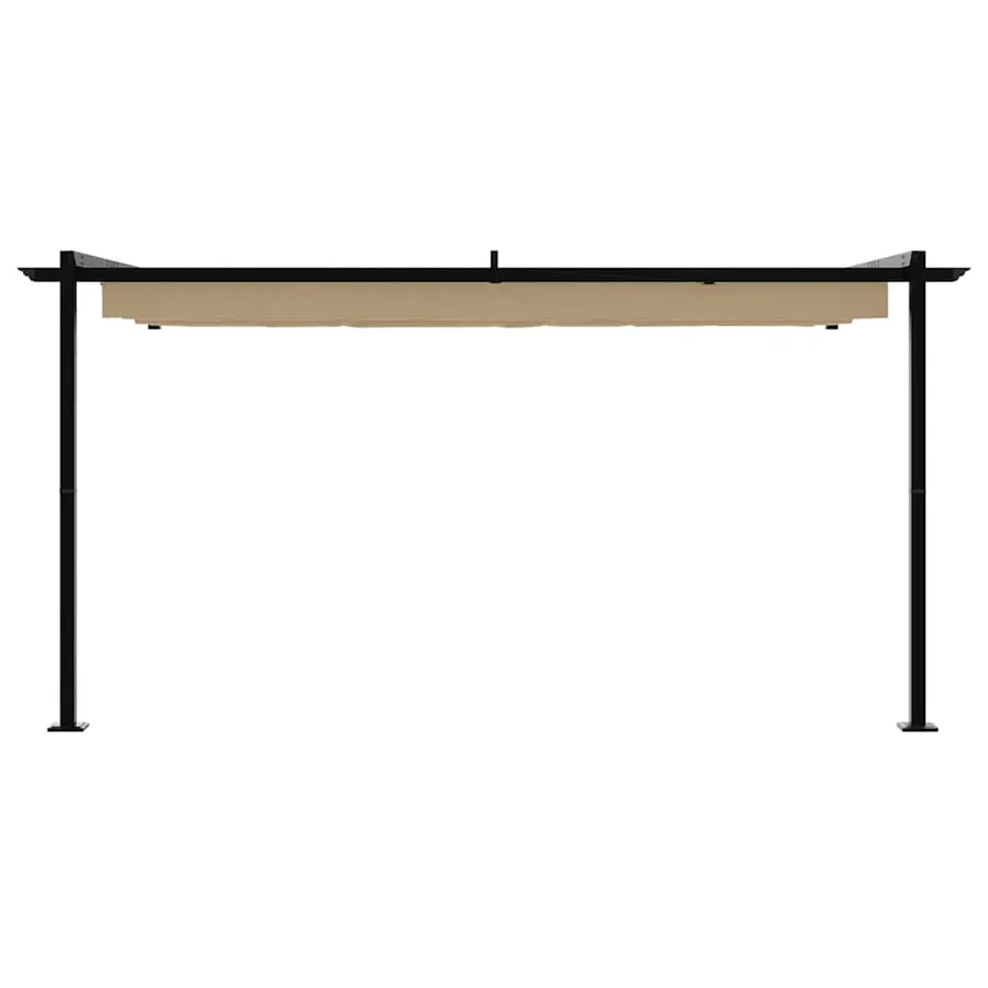 Pavillon 400 x 300 x 200 cm Taupe Polyester - 4