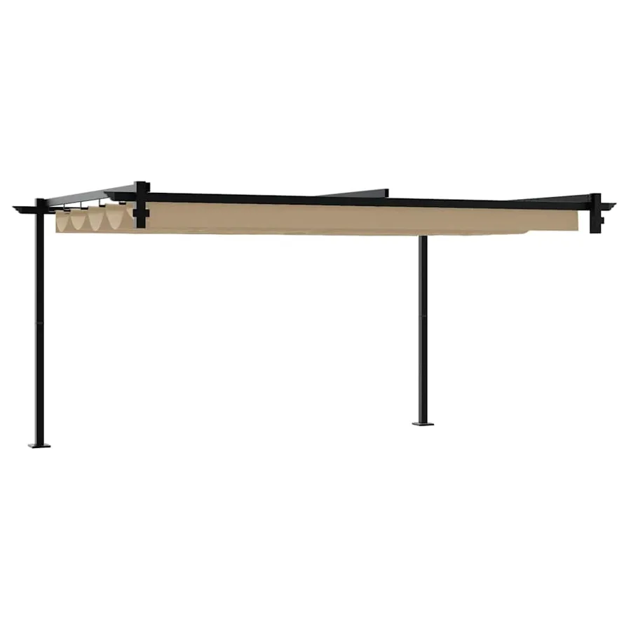 Pavillon 400 x 300 x 200 cm Taupe Polyester - 6