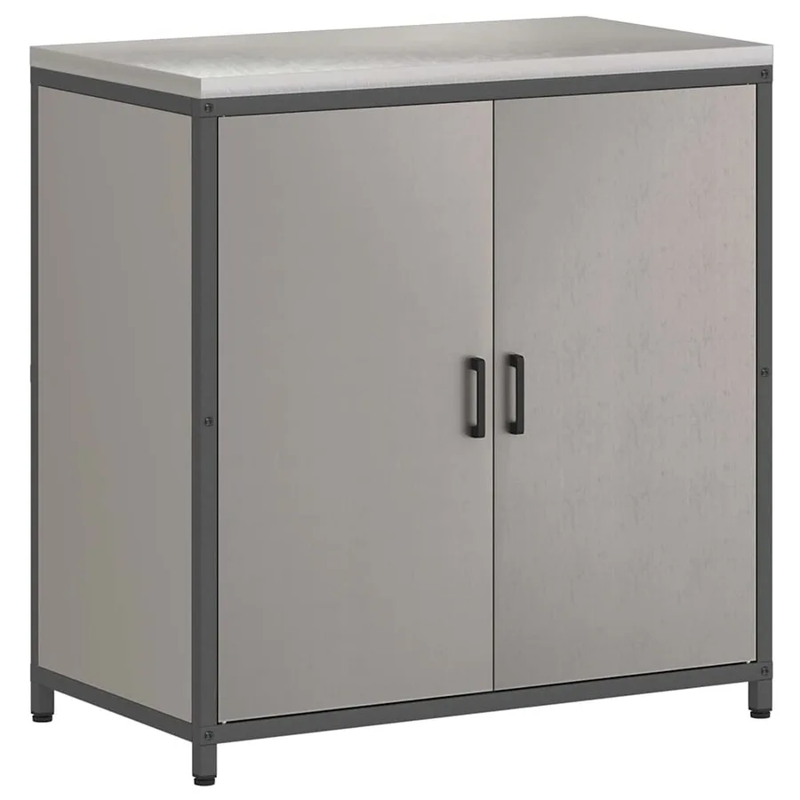 Rangement de cuisine HATTEM Rouillé 90 x 50 x 92 cm Acier - 6