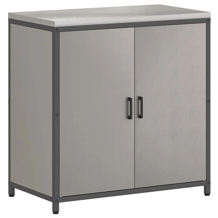 Rangement de cuisine HATTEM Rouillé 90 x 50 x 92 cm Acier - 7