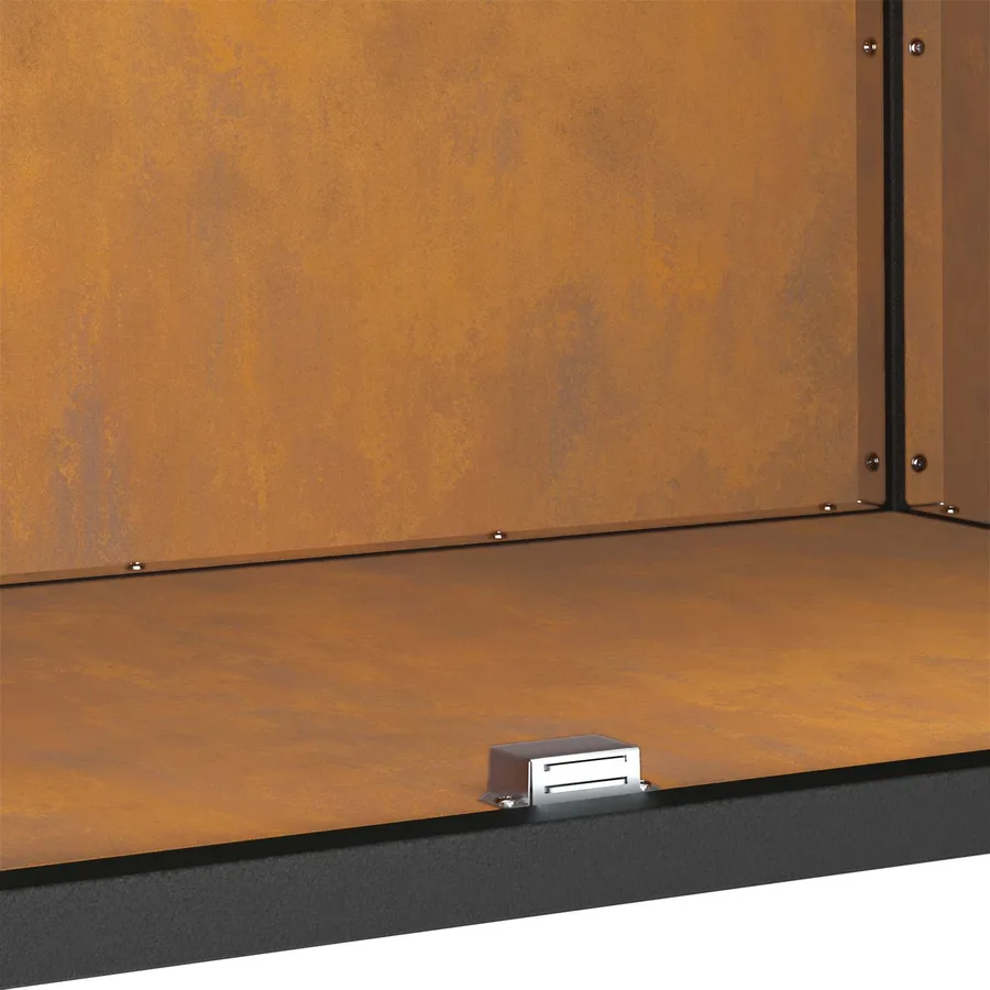 Rangement de cuisine HATTEM Rouillé 60 x 50 x 92 cm Acier - 14