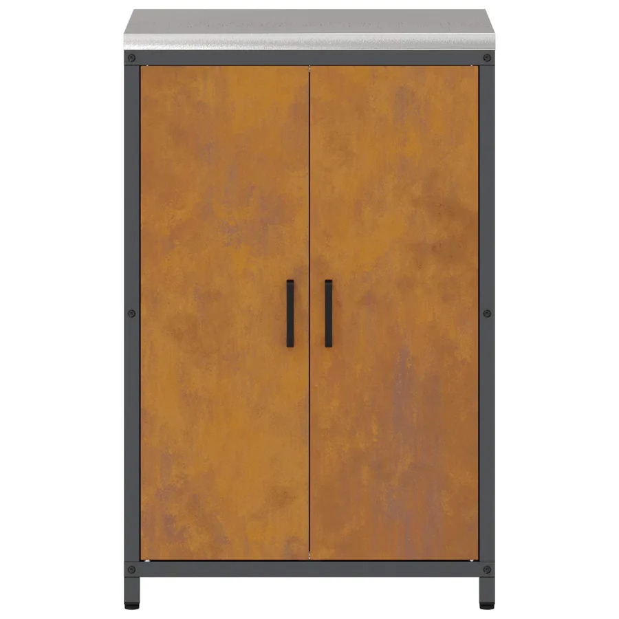 Rangement de cuisine HATTEM Rouillé 60 x 50 x 92 cm Acier - 9