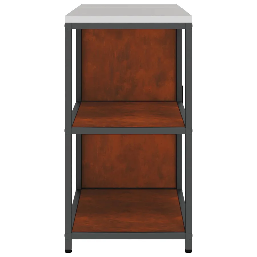 Ensemble de rangement cuisine HATTEM 2 pcs Rouillé Acier - 11