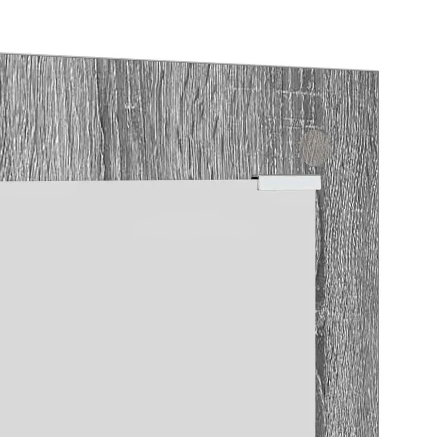 Porte-manteau mural Montage mural Gris Sonoma 96 x 1,5 x 90 cm - 9