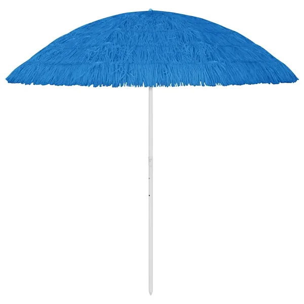 Parasol de plage Hawaii bleu 300 cm