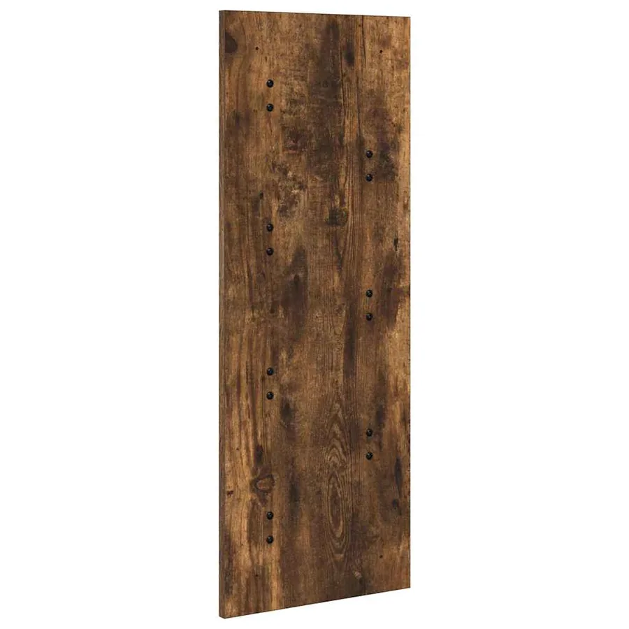 Porte-manteau mural Montage mural Chêne fumé 30 x 1,5 x 80 cm - 7