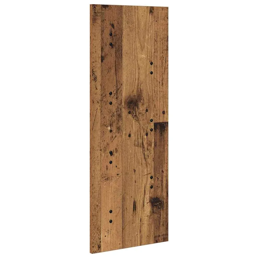 Porte-manteau mural Montage mural Bois ancien 30 x 1,5 x 80 cm - 7
