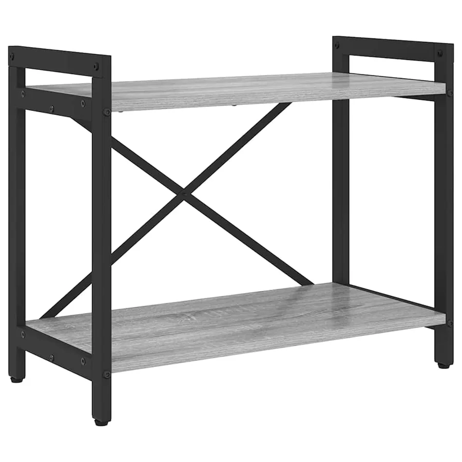 Étagère Sonoma gris 60 x 30 x 50 cm Bois d'ingénierie - 2
