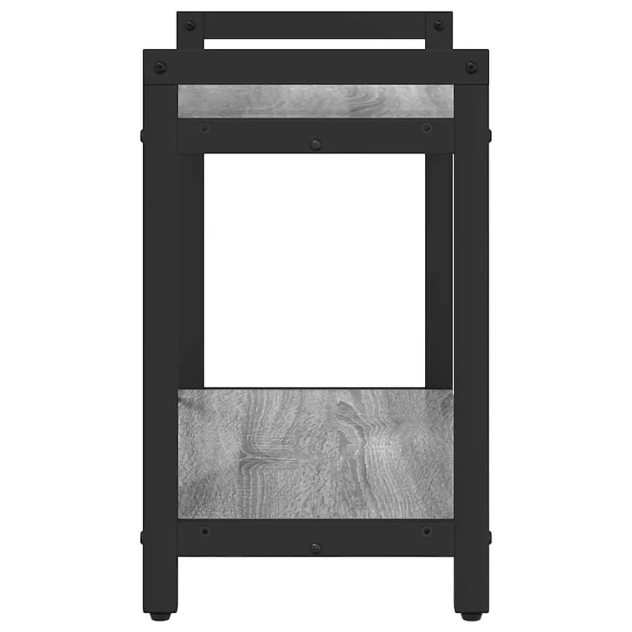 Étagère Sonoma gris 60 x 30 x 50 cm Bois d'ingénierie - 6