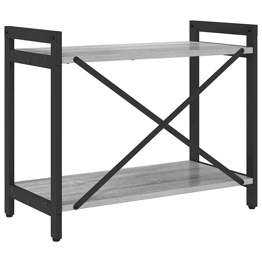 Étagère Sonoma gris 60 x 30 x 50 cm Bois d'ingénierie - 7