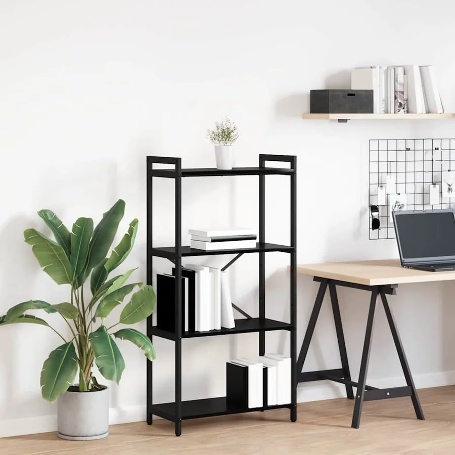 Étagère Chêne noir 60 x 30 x 120 cm Bois d'ingénierie