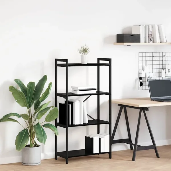 Étagère Chêne noir 60 x 30 x 120 cm Bois d'ingénierie