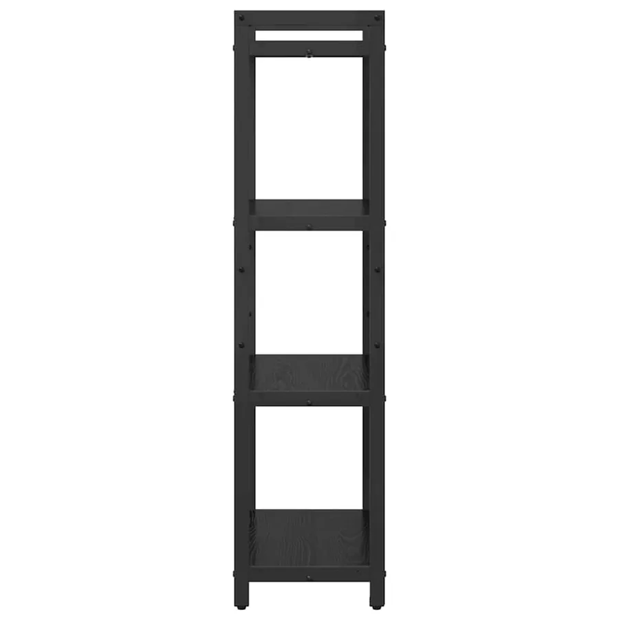 Étagère Chêne noir 60 x 30 x 120 cm Bois d'ingénierie - 6
