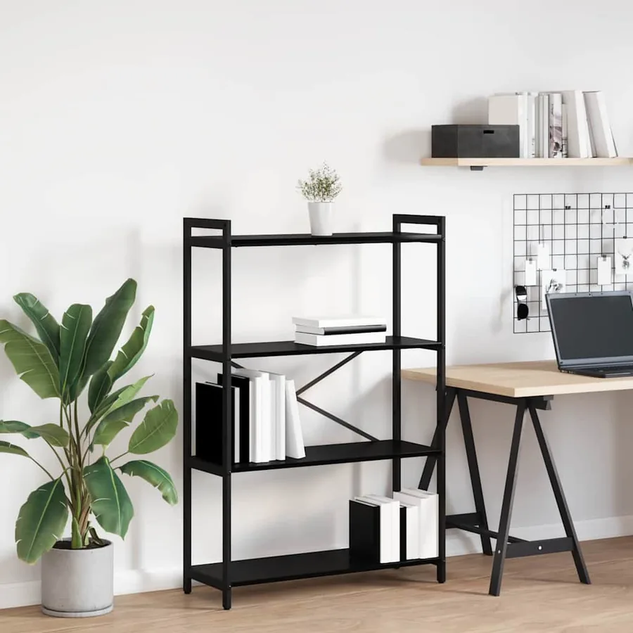 Étagère Chêne noir 80 x 30 x 120 cm Bois d'ingénierie