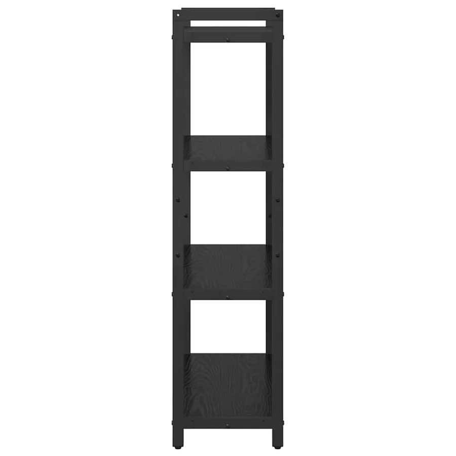 Étagère Chêne noir 80 x 30 x 120 cm Bois d'ingénierie - 6