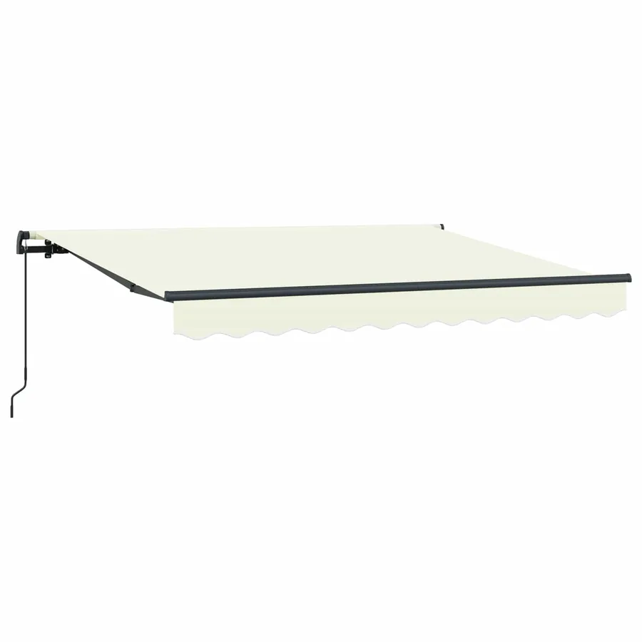 Auvent Rétractable Crème 300 x 200 cm tissu - 2