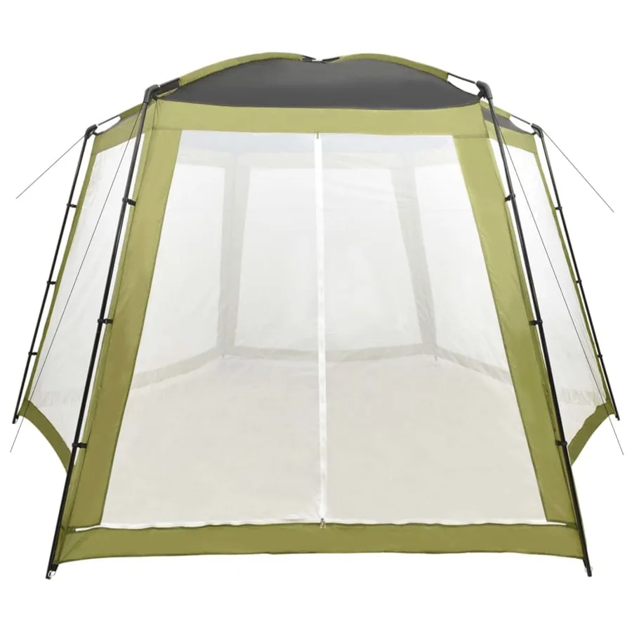 Tente de piscine Tissu 500x433x250 cm Vert - 2