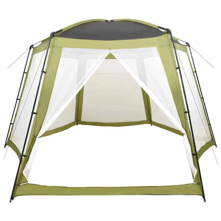 Tente de piscine Tissu 500x433x250 cm Vert - 3