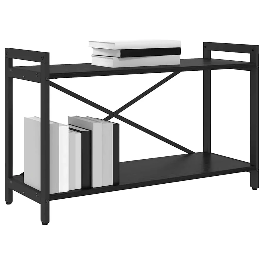 Étagère Chêne noir 80 x 30 x 50 cm Bois d'ingénierie - 3