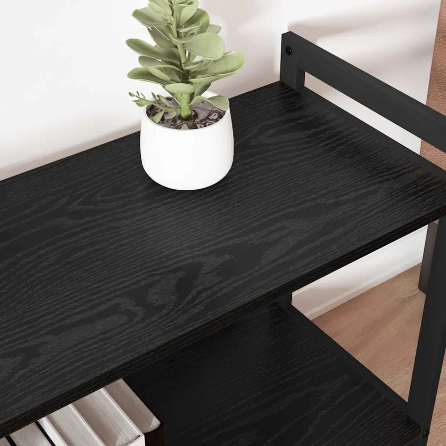 Étagère Chêne noir 80 x 30 x 50 cm Bois d'ingénierie - 4