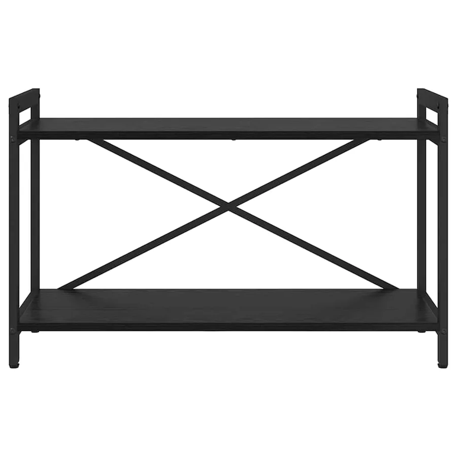 Étagère Chêne noir 80 x 30 x 50 cm Bois d'ingénierie - 5