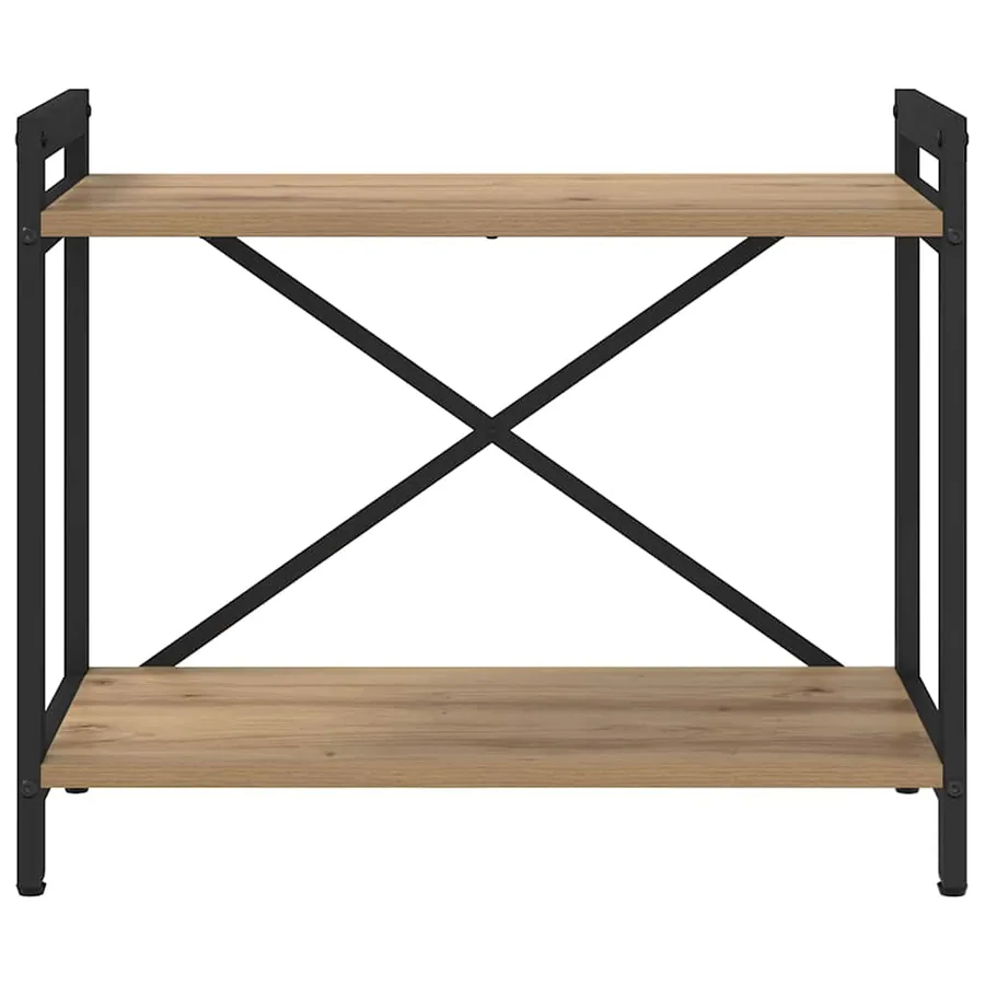 Étagère 60 x 30 x 50 cm Bois d'ingénierie Chêne artisanal - 5