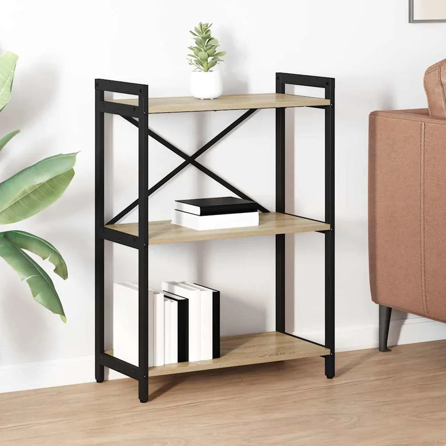 Étagère Chêne Sonoma 60 x 30 x 85 cm Bois d'ingénierie