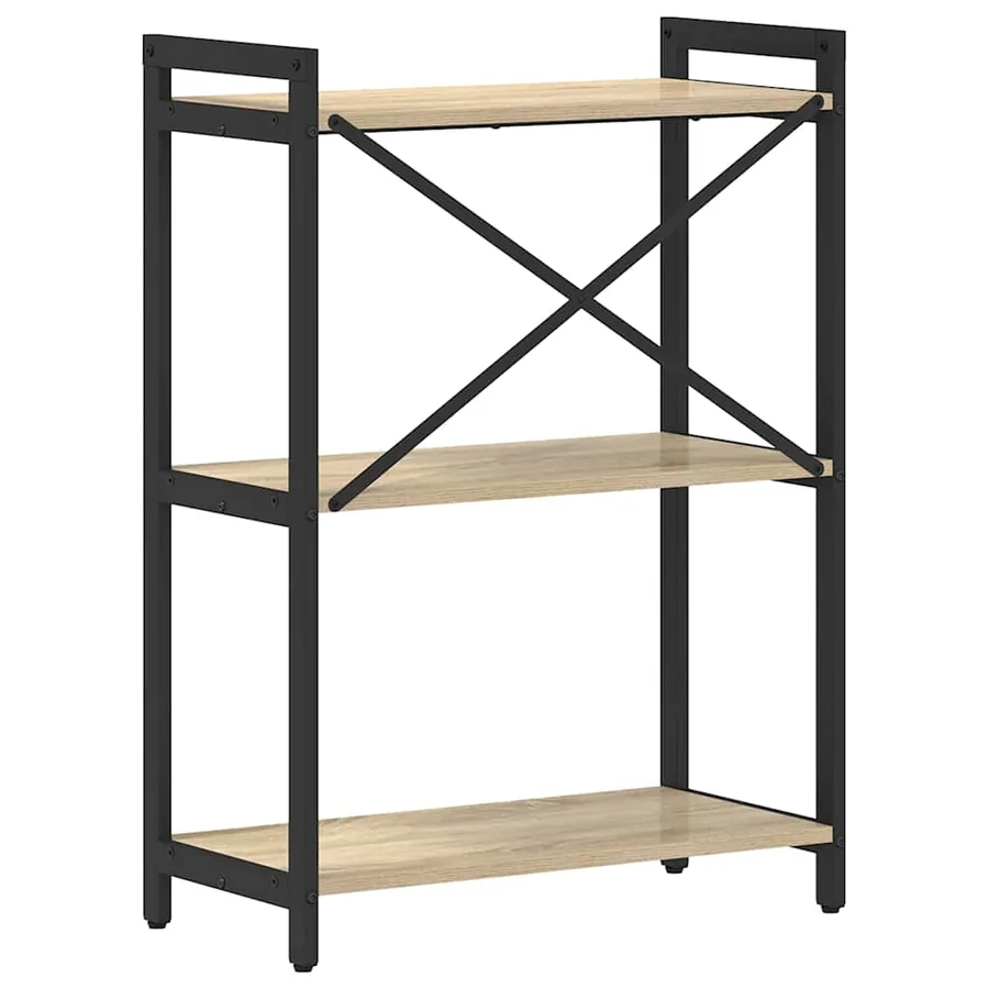 Étagère Chêne Sonoma 60 x 30 x 85 cm Bois d'ingénierie - 7