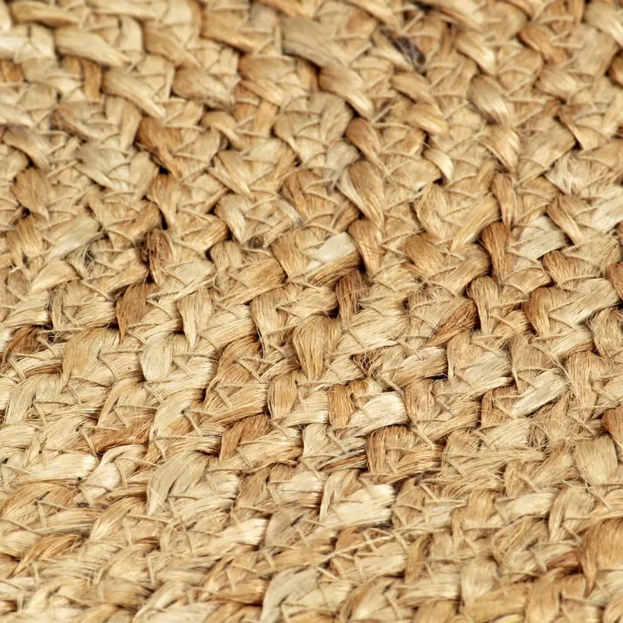 Napperons 6 pcs Naturel Plain 38 cm Rond Jute - 3