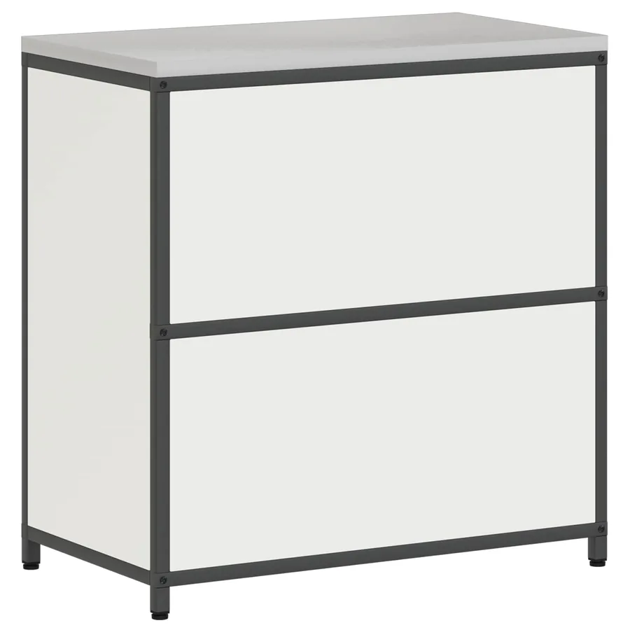 Rangement de cuisine HATTEM Blanc 90 x 50 x 92 cm Acier - 9