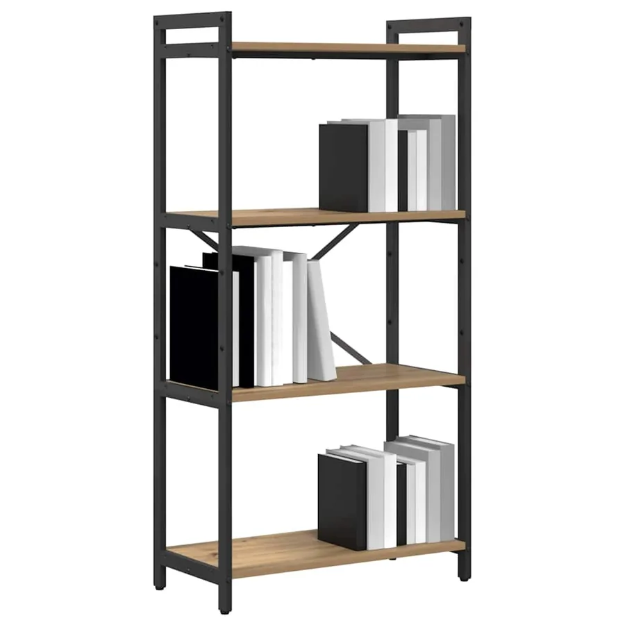 Étagère 60 x 30 x 120 cm Bois d'ingénierie Chêne artisanal - 3