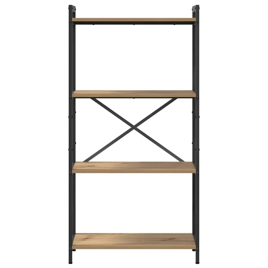 Étagère 60 x 30 x 120 cm Bois d'ingénierie Chêne artisanal - 5