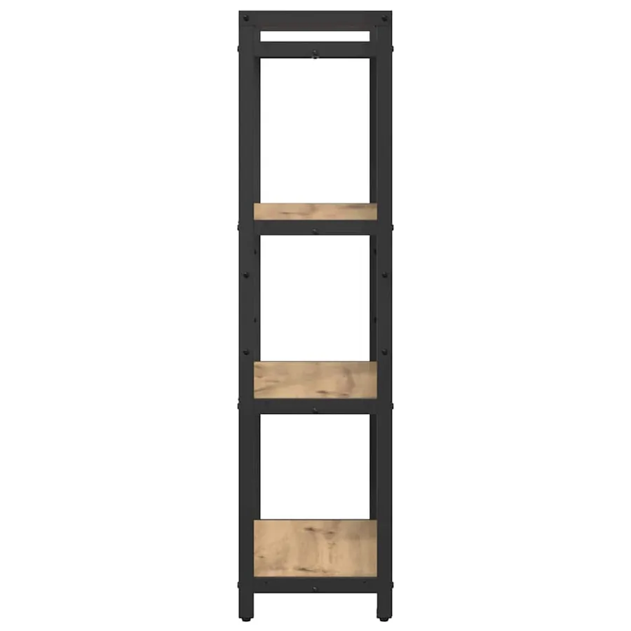 Étagère 60 x 30 x 120 cm Bois d'ingénierie Chêne artisanal - 6