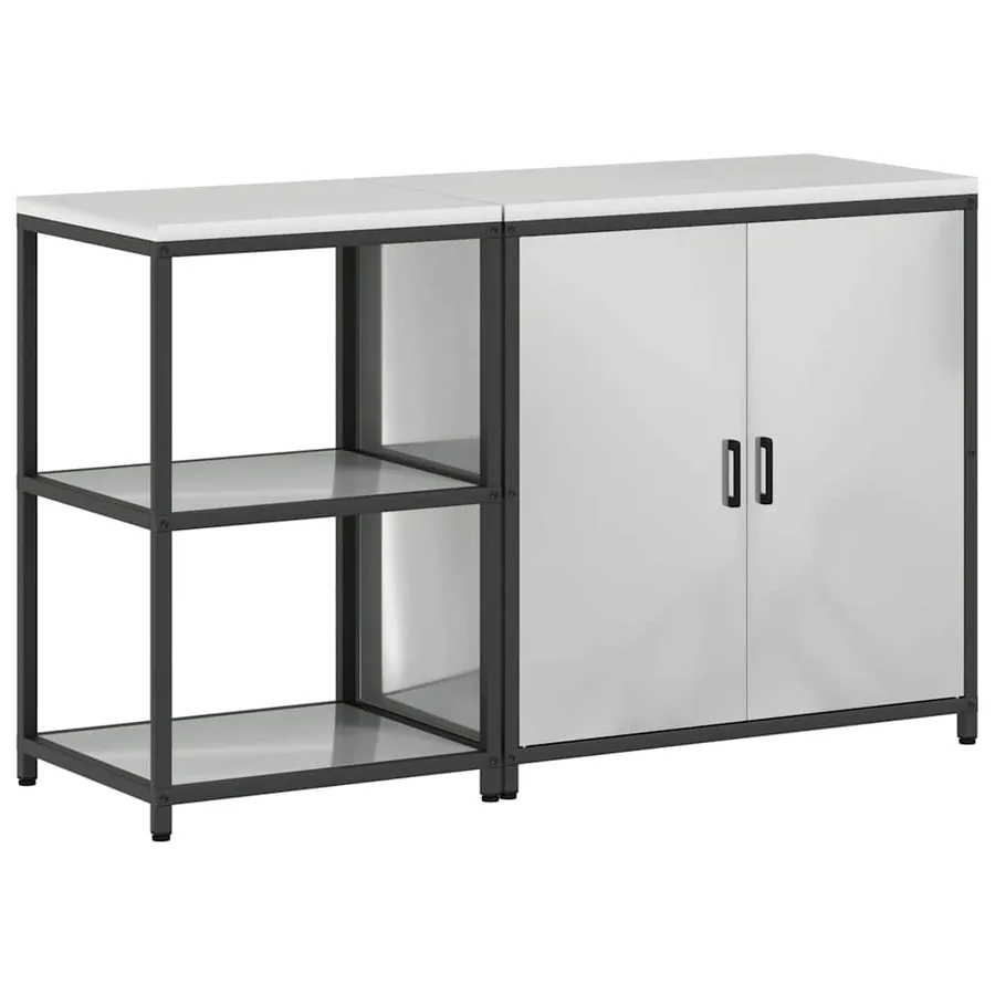 Ensemble de rangement cuisine HATTEM 2 pcs Argenté - 2