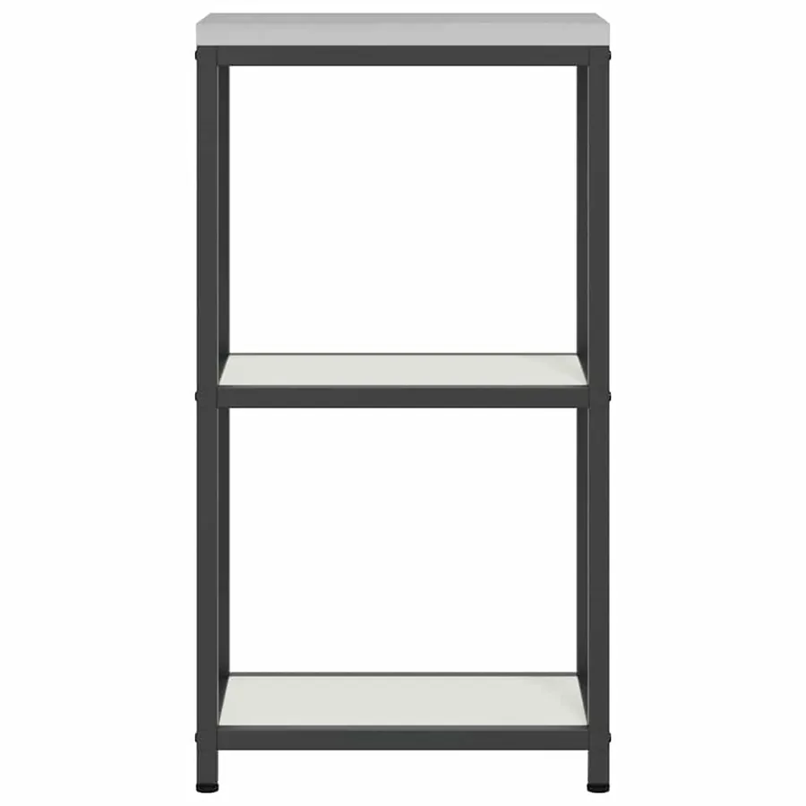 Rangement de cuisine HATTEM Blanc 30 x 50 x 92 cm Acier - 7