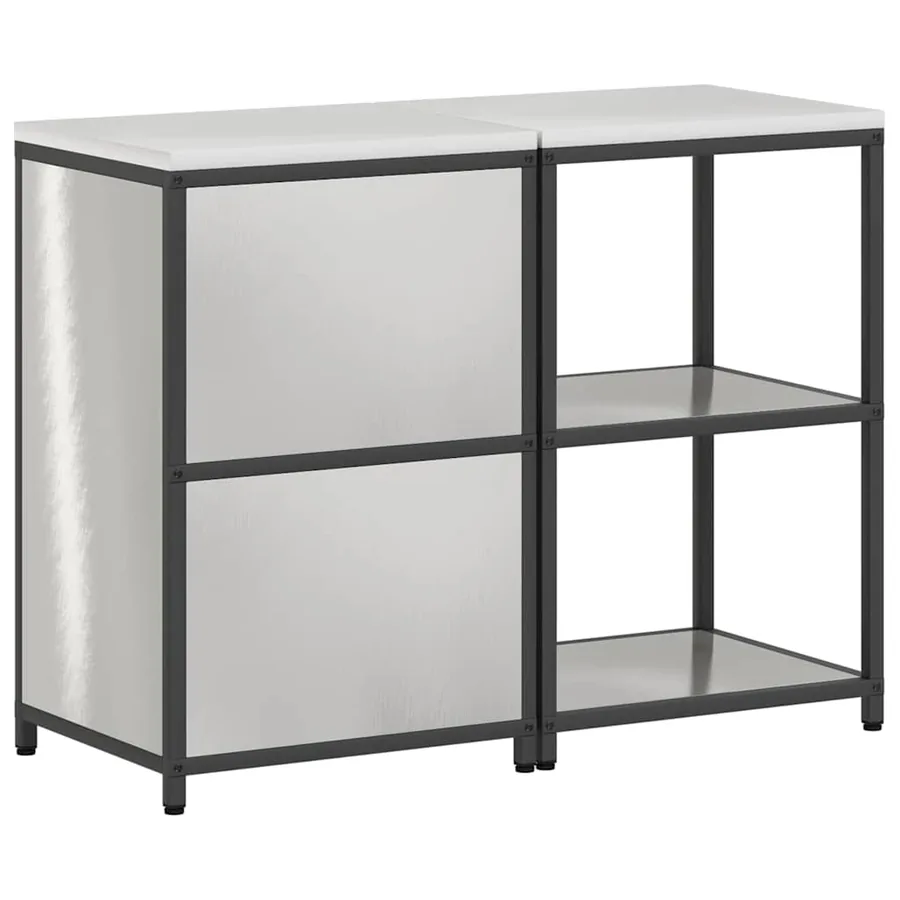 Ensemble de rangement cuisine HATTEM 2 pcs Argenté - 11