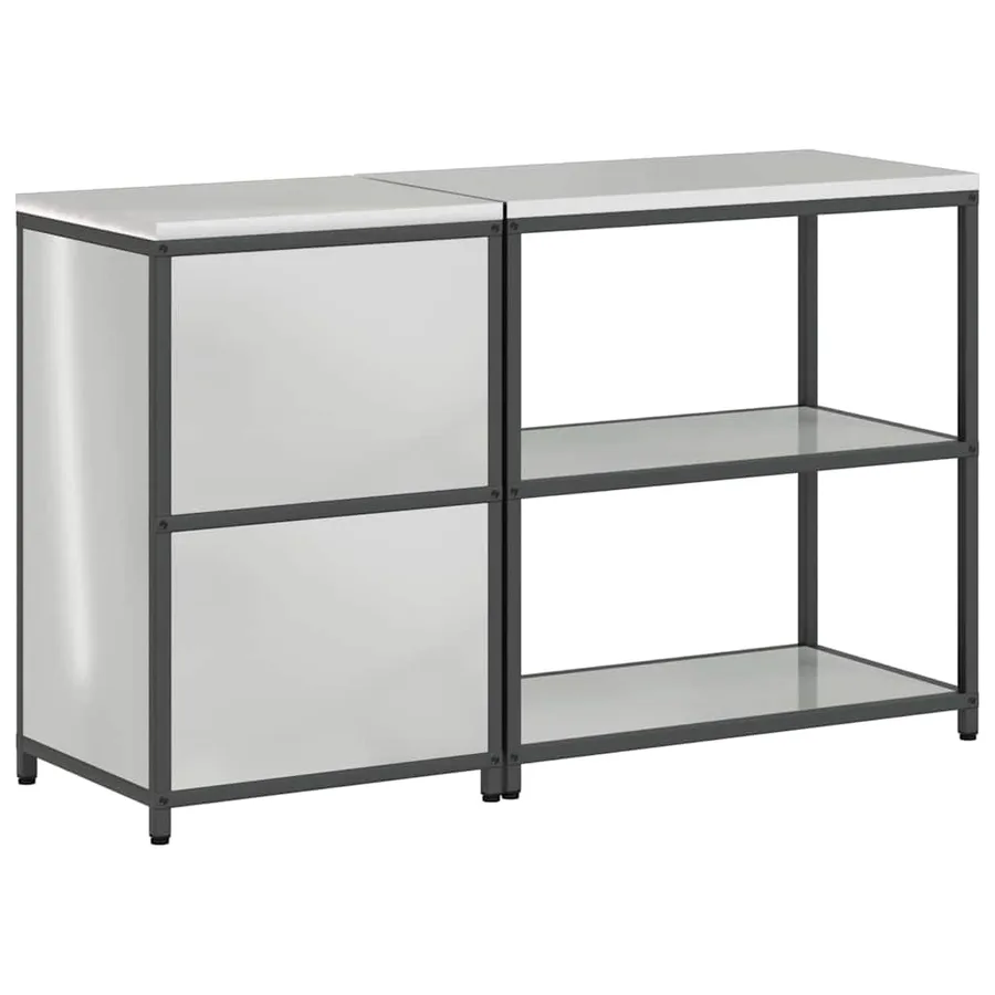 Ensemble de rangement cuisine HATTEM 2 pcs Argenté - 11